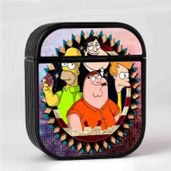 Onyourcases American Dad Futurama The Simpsons Family Guy Custom AirPods Case Cover New Awesome Apple AirPods Gen 1 AirPods Gen 2 AirPods Pro Hard Skin Protective Cover Sublimation Cases
