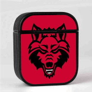 Onyourcases Arkansas State Red Wolves Custom AirPods Case Cover New Awesome Apple AirPods Gen 1 AirPods Gen 2 AirPods Pro Hard Skin Protective Cover Sublimation Cases