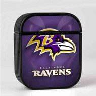 Onyourcases Baltimore Ravens NFL Custom AirPods Case Cover New Awesome Apple AirPods Gen 1 AirPods Gen 2 AirPods Pro Hard Skin Protective Cover Sublimation Cases