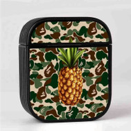 Onyourcases Bape Pineapple Custom AirPods Case Cover New Awesome Apple AirPods Gen 1 AirPods Gen 2 AirPods Pro Hard Skin Protective Cover Sublimation Cases