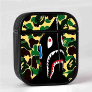 Onyourcases Bape Shark Custom AirPods Case Cover New Awesome Apple AirPods Gen 1 AirPods Gen 2 AirPods Pro Hard Skin Protective Cover Sublimation Cases