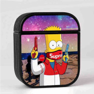 Onyourcases Bart Simpsons Supreme Galaxy Custom AirPods Case Cover New Awesome Apple AirPods Gen 1 AirPods Gen 2 AirPods Pro Hard Skin Protective Cover Sublimation Cases