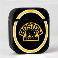 Onyourcases Boston Bruins NHL Custom AirPods Case Cover New Awesome Apple AirPods Gen 1 AirPods Gen 2 AirPods Pro Hard Skin Protective Cover Sublimation Cases