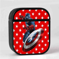 Onyourcases Captain America Custom AirPods Case Cover New Awesome Apple AirPods Gen 1 AirPods Gen 2 AirPods Pro Hard Skin Protective Cover Sublimation Cases