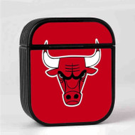 Onyourcases Chicago Bulls NBA Art Custom AirPods Case Cover New Awesome Apple AirPods Gen 1 AirPods Gen 2 AirPods Pro Hard Skin Protective Cover Sublimation Cases
