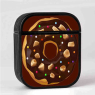 Onyourcases Chocolate Donut Custom AirPods Case Cover New Awesome Apple AirPods Gen 1 AirPods Gen 2 AirPods Pro Hard Skin Protective Cover Sublimation Cases