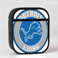Onyourcases Detroit Lions NFL Art Custom AirPods Case Cover New Awesome Apple AirPods Gen 1 AirPods Gen 2 AirPods Pro Hard Skin Protective Cover Sublimation Cases