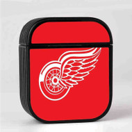 Onyourcases Detroit Red Wings NHL Art Custom AirPods Case Cover New Awesome Apple AirPods Gen 1 AirPods Gen 2 AirPods Pro Hard Skin Protective Cover Sublimation Cases