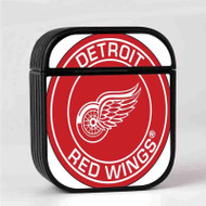 Onyourcases Detroit Red Wings NHL Custom AirPods Case Cover New Awesome Apple AirPods Gen 1 AirPods Gen 2 AirPods Pro Hard Skin Protective Cover Sublimation Cases