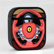 Onyourcases Ferrari Steering Wheel Custom AirPods Case Cover New Awesome Apple AirPods Gen 1 AirPods Gen 2 AirPods Pro Hard Skin Protective Cover Sublimation Cases