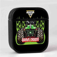 Onyourcases Grave Digger Monster Truck Custom AirPods Case Cover New Awesome Apple AirPods Gen 1 AirPods Gen 2 AirPods Pro Hard Skin Protective Cover Sublimation Cases