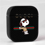 Onyourcases Gucci Snoopy Custom AirPods Case Cover New Awesome Apple AirPods Gen 1 AirPods Gen 2 AirPods Pro Hard Skin Protective Cover Sublimation Cases