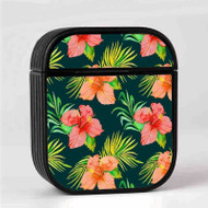 Onyourcases hibiscus Custom AirPods Case Cover New Awesome Apple AirPods Gen 1 AirPods Gen 2 AirPods Pro Hard Skin Protective Cover Sublimation Cases