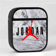 Onyourcases Jordan Marble Custom AirPods Case Cover New Awesome Apple AirPods Gen 1 AirPods Gen 2 AirPods Pro Hard Skin Protective Cover Sublimation Cases