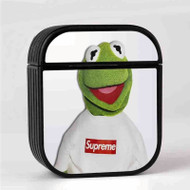 Onyourcases Kermit Supreme Custom AirPods Case Cover New Awesome Apple AirPods Gen 1 AirPods Gen 2 AirPods Pro Hard Skin Protective Cover Sublimation Cases