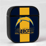 Onyourcases Los Angeles Chargers NFL Custom AirPods Case Cover New Awesome Apple AirPods Gen 1 AirPods Gen 2 AirPods Pro Hard Skin Protective Cover Sublimation Cases