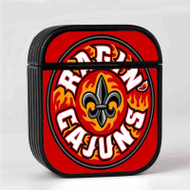 Onyourcases Louisiana Lafayette Ragin Cajuns Custom AirPods Case Cover New Awesome Apple AirPods Gen 1 AirPods Gen 2 AirPods Pro Hard Skin Protective Cover Sublimation Cases