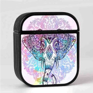 Onyourcases Mandala Elephant Hindu Tattoo Custom AirPods Case Cover New Awesome Apple AirPods Gen 1 AirPods Gen 2 AirPods Pro Hard Skin Protective Cover Sublimation Cases