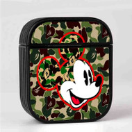 Onyourcases Mickey Mouse Bape Custom AirPods Case Cover New Awesome Apple AirPods Gen 1 AirPods Gen 2 AirPods Pro Hard Skin Protective Cover Sublimation Cases