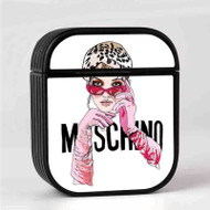 Onyourcases moschino Custom AirPods Case Cover New Awesome Apple AirPods Gen 1 AirPods Gen 2 AirPods Pro Hard Skin Protective Cover Sublimation Cases
