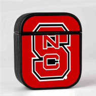 Onyourcases NC State Wolfpack Custom AirPods Case Cover New Awesome Apple AirPods Gen 1 AirPods Gen 2 AirPods Pro Hard Skin Protective Cover Sublimation Cases