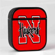 Onyourcases Nebraska Cornhusker Custom AirPods Case Cover New Awesome Apple AirPods Gen 1 AirPods Gen 2 AirPods Pro Hard Skin Protective Cover Sublimation Cases