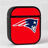 Onyourcases New England Patriots NFL Art Custom AirPods Case Cover New Awesome Apple AirPods Gen 1 AirPods Gen 2 AirPods Pro Hard Skin Protective Cover Sublimation Cases