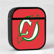 Onyourcases New Jersey Devils NHL Art Custom AirPods Case Cover New Awesome Apple AirPods Gen 1 AirPods Gen 2 AirPods Pro Hard Skin Protective Cover Sublimation Cases