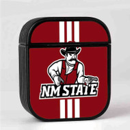 Onyourcases New Mexico State Aggies Custom AirPods Case Cover New Awesome Apple AirPods Gen 1 AirPods Gen 2 AirPods Pro Hard Skin Protective Cover Sublimation Cases
