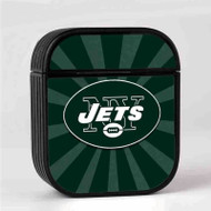 Onyourcases New York Jets NFL Custom AirPods Case Cover New Awesome Apple AirPods Gen 1 AirPods Gen 2 AirPods Pro Hard Skin Protective Cover Sublimation Cases