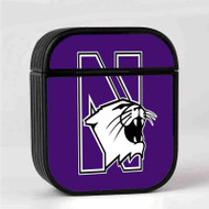 Onyourcases Northwestern Wildcats Custom AirPods Case Cover New Awesome Apple AirPods Gen 1 AirPods Gen 2 AirPods Pro Hard Skin Protective Cover Sublimation Cases