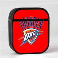 Onyourcases Oklahoma City Thunder NBA Art Custom AirPods Case Cover New Awesome Apple AirPods Gen 1 AirPods Gen 2 AirPods Pro Hard Skin Protective Cover Sublimation Cases