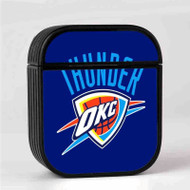 Onyourcases Oklahoma City Thunder NBA Custom AirPods Case Cover New Awesome Apple AirPods Gen 1 AirPods Gen 2 AirPods Pro Hard Skin Protective Cover Sublimation Cases