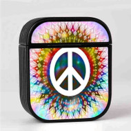 Onyourcases Peace Mandala Custom AirPods Case Cover New Awesome Apple AirPods Gen 1 AirPods Gen 2 AirPods Pro Hard Skin Protective Cover Sublimation Cases