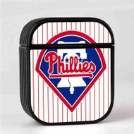 Onyourcases Philadelphia Phillies MLB Custom AirPods Case Cover New Awesome Apple AirPods Gen 1 AirPods Gen 2 AirPods Pro Hard Skin Protective Cover Sublimation Cases