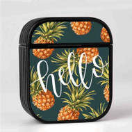 Onyourcases pineapple hello Custom AirPods Case Cover New Awesome Apple AirPods Gen 1 AirPods Gen 2 AirPods Pro Hard Skin Protective Cover Sublimation Cases