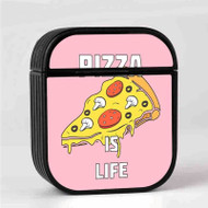 Onyourcases Pizza Custom AirPods Case Cover New Awesome Apple AirPods Gen 1 AirPods Gen 2 AirPods Pro Hard Skin Protective Cover Sublimation Cases