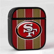 Onyourcases San Francisco 49ers NFL Custom AirPods Case Cover New Awesome Apple AirPods Gen 1 AirPods Gen 2 AirPods Pro Hard Skin Protective Cover Sublimation Cases