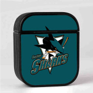 Onyourcases San Jose Sharks NHL Custom AirPods Case Cover New Awesome Apple AirPods Gen 1 AirPods Gen 2 AirPods Pro Hard Skin Protective Cover Sublimation Cases