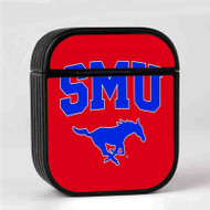 Onyourcases SMU Mustangs Custom AirPods Case Cover New Awesome Apple AirPods Gen 1 AirPods Gen 2 AirPods Pro Hard Skin Protective Cover Sublimation Cases