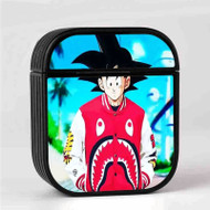Onyourcases Son Goku Bape Custom AirPods Case Cover New Awesome Apple AirPods Gen 1 AirPods Gen 2 AirPods Pro Hard Skin Protective Cover Sublimation Cases