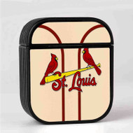 Onyourcases St Louis Cardinals MLB Custom AirPods Case Cover New Awesome Apple AirPods Gen 1 AirPods Gen 2 AirPods Pro Hard Skin Protective Cover Sublimation Cases
