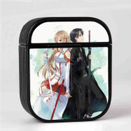 Onyourcases Sword Art Online Kirito and Asuna Custom AirPods Case Cover New Awesome Apple AirPods Gen 1 AirPods Gen 2 AirPods Pro Hard Skin Protective Cover Sublimation Cases