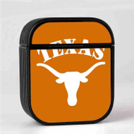 Onyourcases Texas Longhorns Custom AirPods Case Cover New Awesome Apple AirPods Gen 1 AirPods Gen 2 AirPods Pro Hard Skin Protective Cover Sublimation Cases