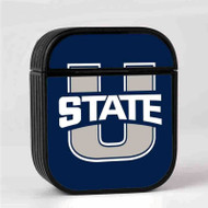 Onyourcases Utah State Aggies Custom AirPods Case Cover New Awesome Apple AirPods Gen 1 AirPods Gen 2 AirPods Pro Hard Skin Protective Cover Sublimation Cases