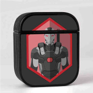 Onyourcases War Machine The Avengers Custom AirPods Case Cover New Awesome Apple AirPods Gen 1 AirPods Gen 2 AirPods Pro Hard Skin Protective Cover Sublimation Cases