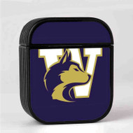 Onyourcases Washington Huskies Custom AirPods Case Cover New Awesome Apple AirPods Gen 1 AirPods Gen 2 AirPods Pro Hard Skin Protective Cover Sublimation Cases