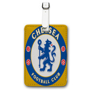 Onyourcases Chelsea FC Custom Luggage Tags Personalized Name PU Leather Luggage Tag With Strap Awesome Top Baggage Hanging Suitcase Bag Tags Name ID Labels Travel Bag Accessories