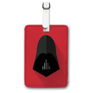 Onyourcases Darth Vader Star Wars Custom Luggage Tags Personalized Name PU Leather Luggage Tag With Strap Awesome Top Baggage Hanging Suitcase Bag Tags Name ID Labels Travel Bag Accessories