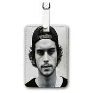 Onyourcases Dylan Rieder Custom Luggage Tags Personalized Name PU Leather Luggage Tag With Strap Awesome Top Baggage Hanging Suitcase Bag Tags Name ID Labels Travel Bag Accessories